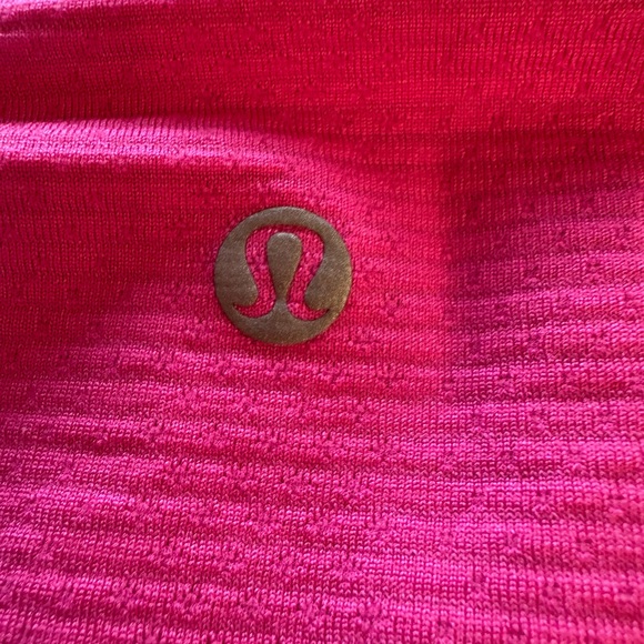 Lululemon Pink Long Sleeve Top *waist length* - Picture 3 of 5